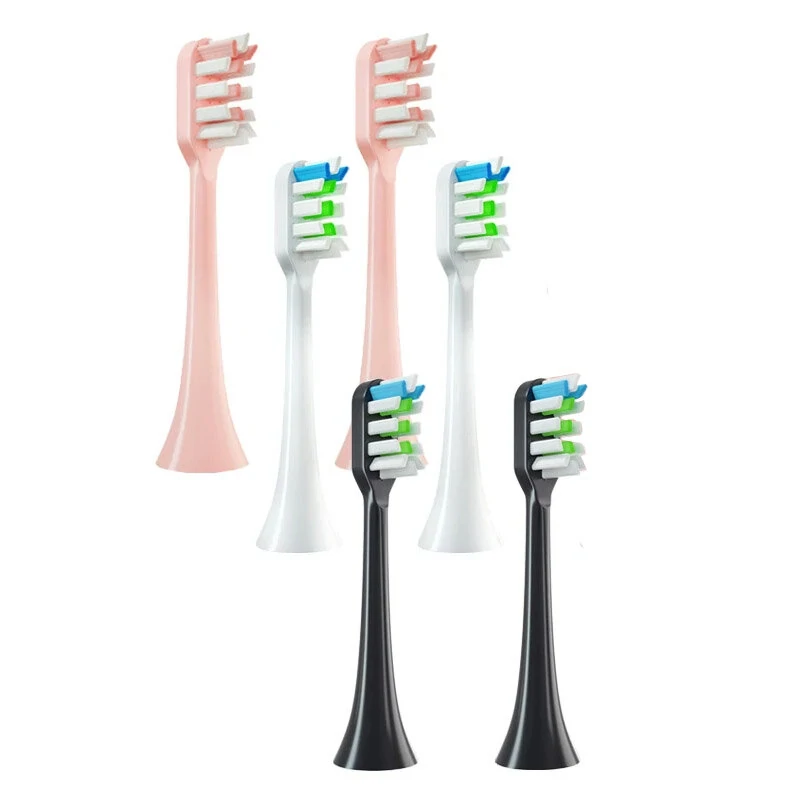 (image for) 2PCS Tooth Brush Heads Sonic Electric Toothbrush Soft Bristle Nozzles for SOOCAS X3/X3U/X5 Replacement Toothbrush Heads